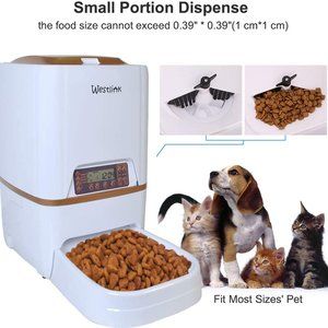 BEST DEAL WESTLINK 6L Automatic Pet Food Dispenser